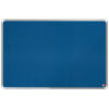 Panou NOBO Premium Plus, material textil, 90x60 cm, albastru Panou NOBO Premium Plus, material textil, 90x60 cm, albastru