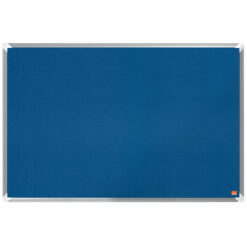 Panou NOBO Premium Plus, material textil, 90x60 cm, albastru