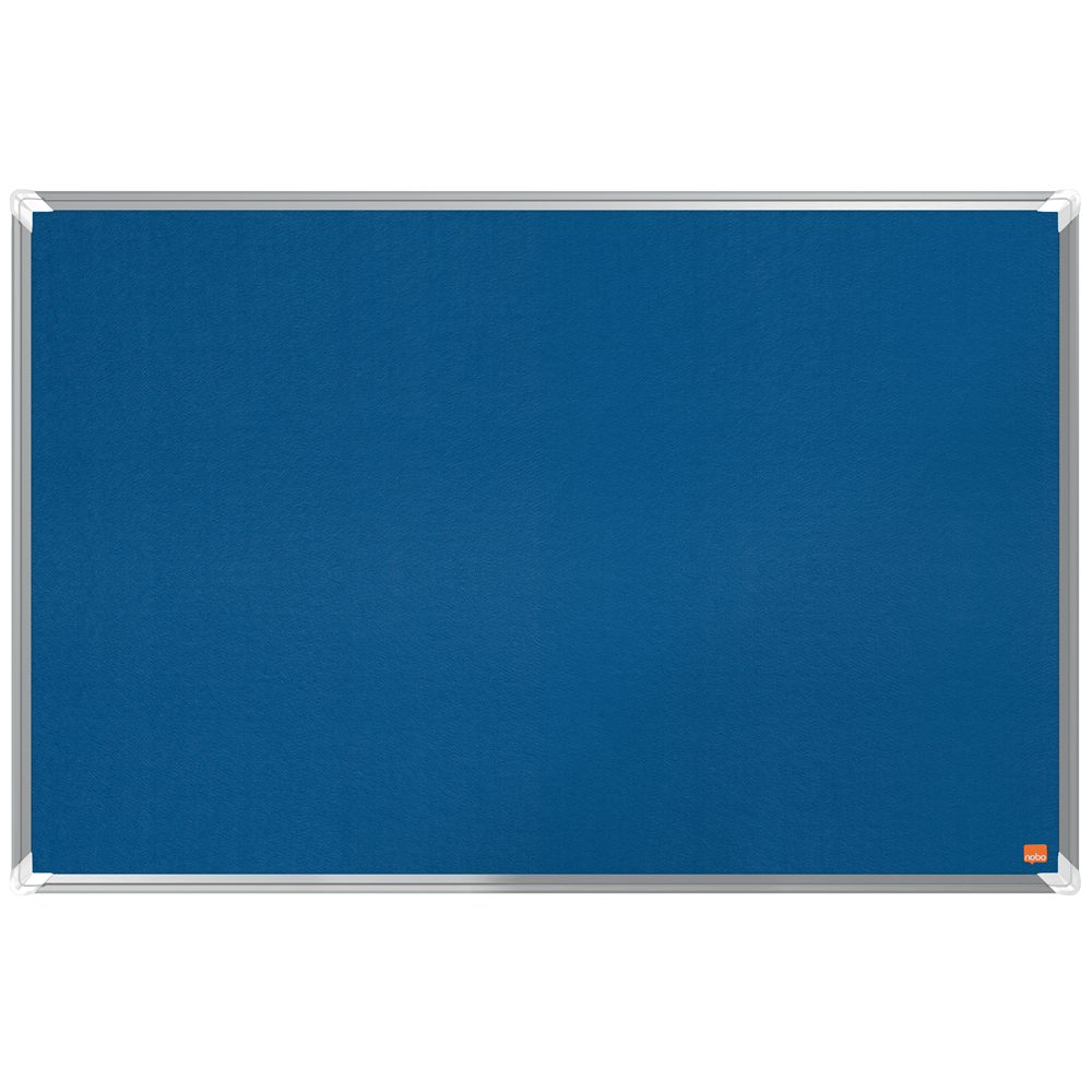 Panou NOBO Premium Plus, material textil, 90x60 cm, albastru Panou NOBO Premium Plus, material textil, 90x60 cm, albastru