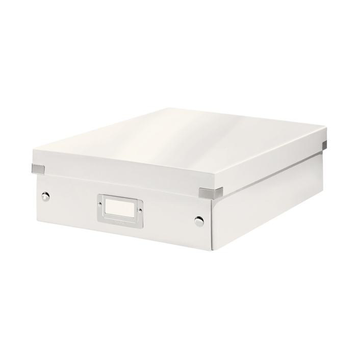 Cutie Leitz Organizer Click and Store medie, alb Cutie Leitz Organizer Click and Store medie, alb
