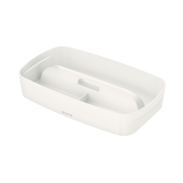 Tavita Leitz MyBox Organiser cu maner, mica, alb Tavita Leitz MyBox Organiser cu maner, mica, alb