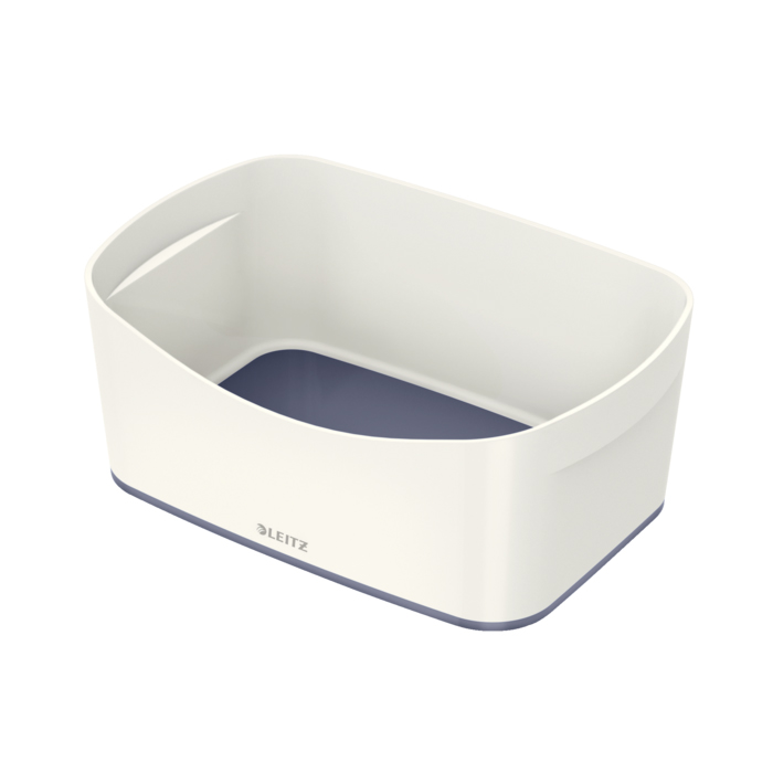 Tavita depozitare Leitz MyBox, alb/gri Tavita depozitare Leitz MyBox, alb/gri
