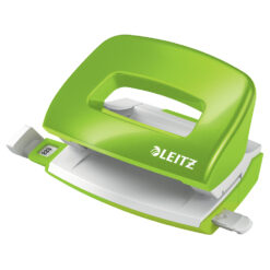 Perforator metalic Leitz WOW 5060 MINI NeXXt Series, 10 coli, verde