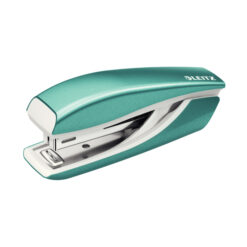 Capsator metalic Leitz WOW 5528 MINI NeXXt Series, 10 coli, 1000 capse P2 incluse, turcoaz