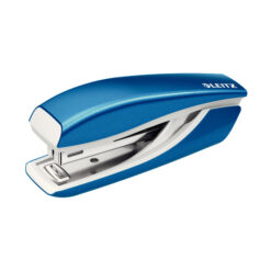 Capsator metalic Leitz WOW 5528 MINI NeXXt Series, 10 coli, 1000 capse P2 incluse, albastru