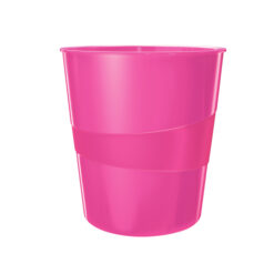 Cos hartii Leitz WOW, PS, 15l, roz