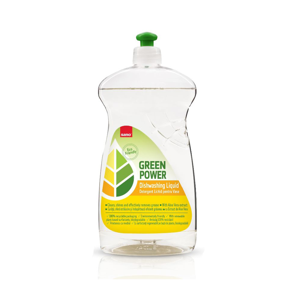 Detergent vase eco-friendly Sano Green Power, 700 ml Detergent vase eco-friendly Sano Green Power, 700 ml