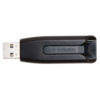 Memory stick Verbatim V3, retractabil, 64 GB, negru