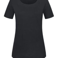 Slub Organic Crew neck T-shirt for women, 130 g/mp Slub Organic Crew neck T-shirt for women, 130 g/mp