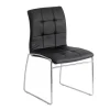 Scaun de bar reglabil pe inaltime si rotativ din piele eco ABS 147 gri Scaun de bar reglabil pe inaltime si rotativ din piele eco ABS 147 gri