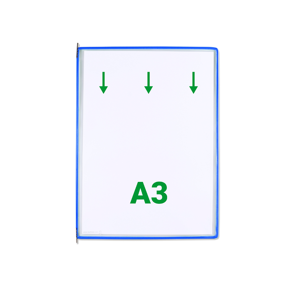 Display Tarifold, A3, 10 bucati/set, albastru Display Tarifold, A3, 10 bucati/set, albastru