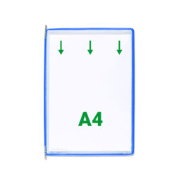 Display Tarifold, A4, 10 bucati/set, albastru