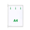 Display Tarifold, A4, 10 bucati/set, alb Display Tarifold, A4, 10 bucati/set, alb
