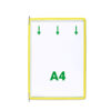 Display Tarifold, A4, 10 bucati/set, galben Display Tarifold, A4, 10 bucati/set, galben