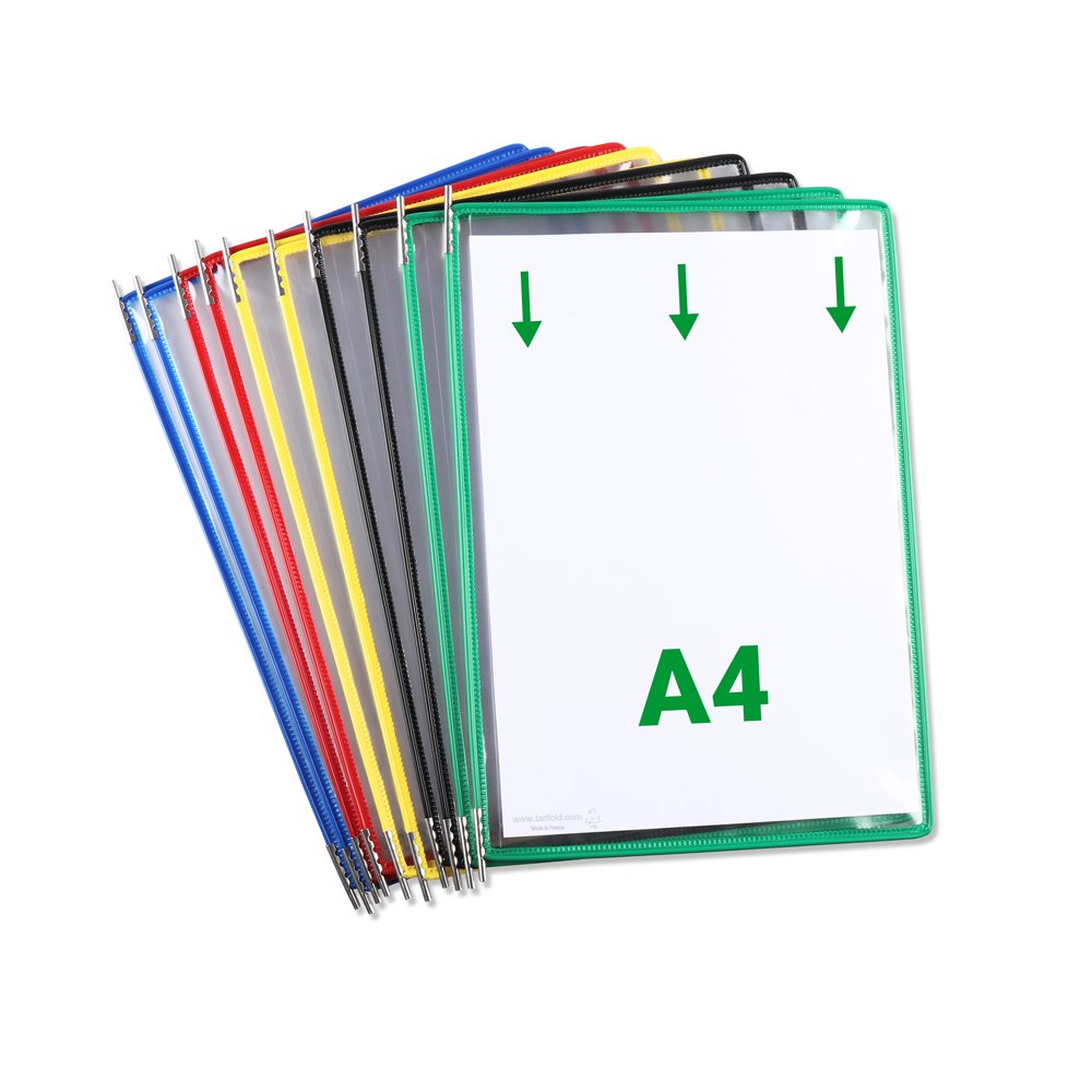 Display Tarifold, A4, 10 bucati/set, culori asortate Display Tarifold, A4, 10 bucati/set, culori asortate