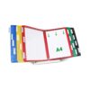 Kit complet Tarifold din otel, pentru birou, A4, 30 display-uri PVC, multicolor Kit complet Tarifold din otel, pentru birou, A4, 30 display-uri PVC, multicolor