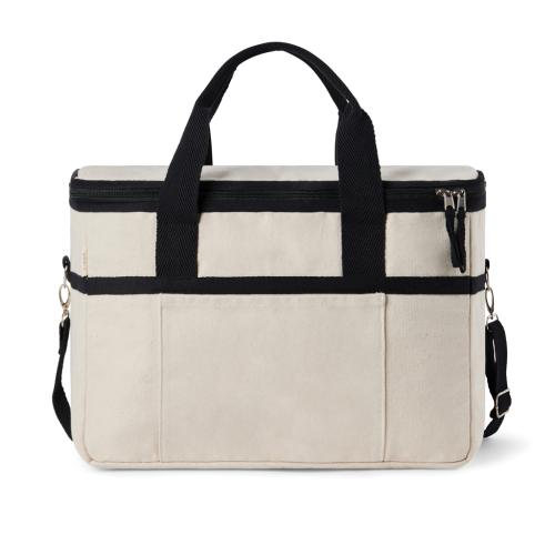 VINGA Volonne AWARE™ recycled canvas cooler basket VINGA Volonne AWARE™ recycled canvas cooler basket