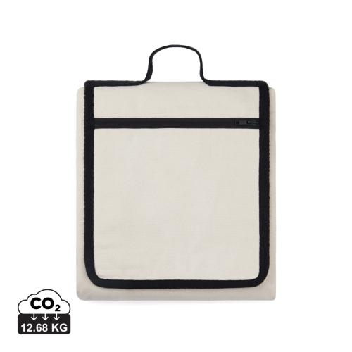 VINGA Volonne AWARE™ recycled canvas picnic blanket VINGA Volonne AWARE™ recycled canvas picnic blanket
