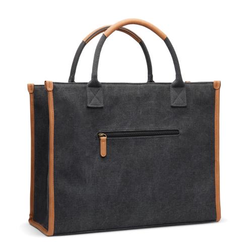 VINGA Bosler RCS recycled canvas office tote VINGA Bosler RCS recycled canvas office tote