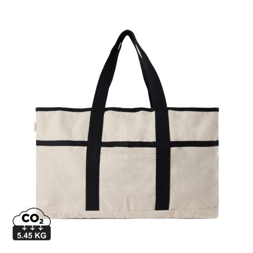VINGA Volonne AWARE™ recycled canvas beach bag VINGA Volonne AWARE™ recycled canvas beach bag