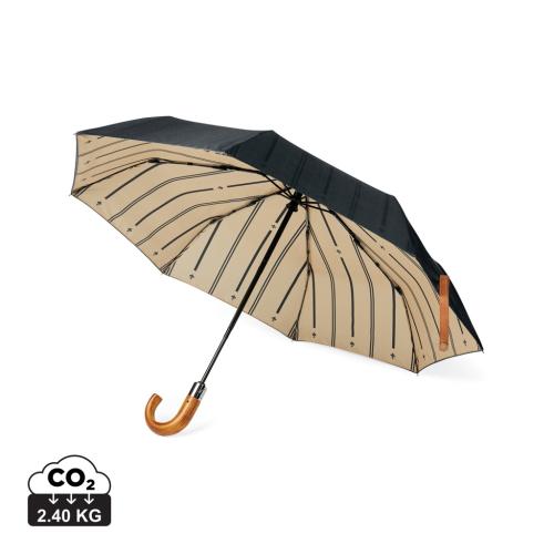 VINGA Bosler AWARE™ recycled pet 21" foldable umbrella VINGA Bosler AWARE™ recycled pet 21" foldable umbrella