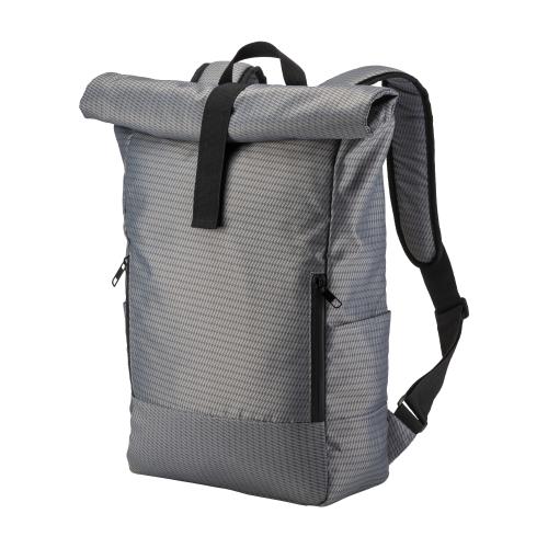 Recycled polyester laptop backpack with ecological dyeing Recycled polyester laptop backpack with ecological dyeing