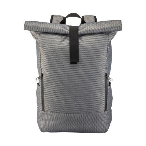 Recycled polyester laptop backpack with ecological dyeing Recycled polyester laptop backpack with ecological dyeing