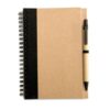 Bloc notes reciclat si pix Bloc notes reciclat si pix