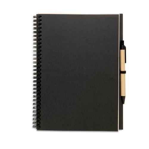 Bloc notes reciclabil şi pix Bloc notes reciclabil şi pix