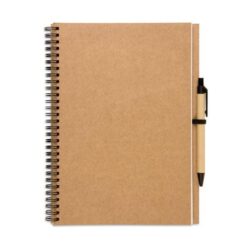 Bloc notes reciclabil şi pix