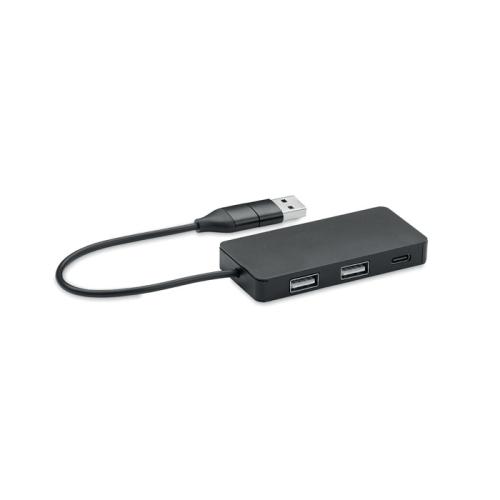 Hub USB cu 3 porturi + cablu 20 Hub USB cu 3 porturi + cablu 20