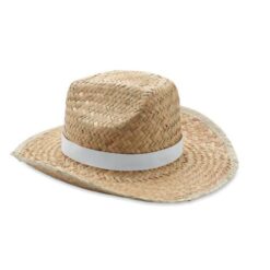 Palarie cowboy, paie naturale