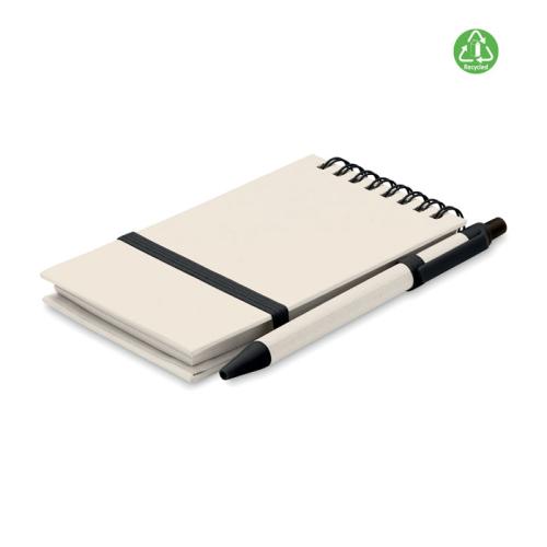 Notes A6 din carton reciclat Notes A6 din carton reciclat