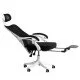 Scaun de birou ergonomic cu tetiera reglabila si suport lombar OFF 428 negru