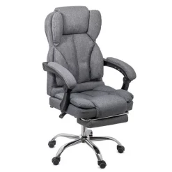 Scaun de birou executiv cu suport de picioare OFF 415F gri