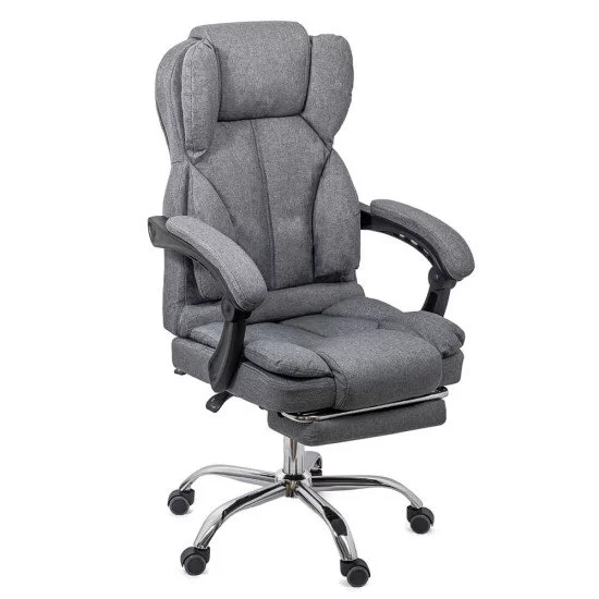 Scaun de birou executiv cu suport de picioare OFF 415F gri Scaun de birou executiv cu suport de picioare OFF 415F gri
