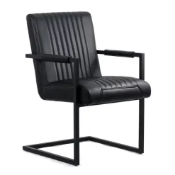 Scaun confortabil pentru conferinta cu aspect modern OFF 834 negru
