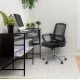 Scaun de birou din mesh respirabil OFF 624M negru