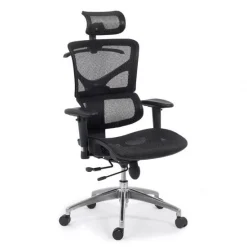 Scaun ergonomic multifunctional SYYT 9500 negru cu brate reglabile si sezut culisabil Scaun ergonomic multifunctional SYYT 9500 negru cu brate reglabile si sezut culisabil