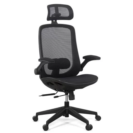 Scaun ergonomic multifunctional cu brate rabatabile SYYT 9509 negru Scaun ergonomic multifunctional cu brate rabatabile SYYT 9509 negru