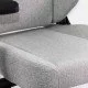 Scaun gaming textil cu cotiere 4D si suport lombar integrat OFF 297 gri