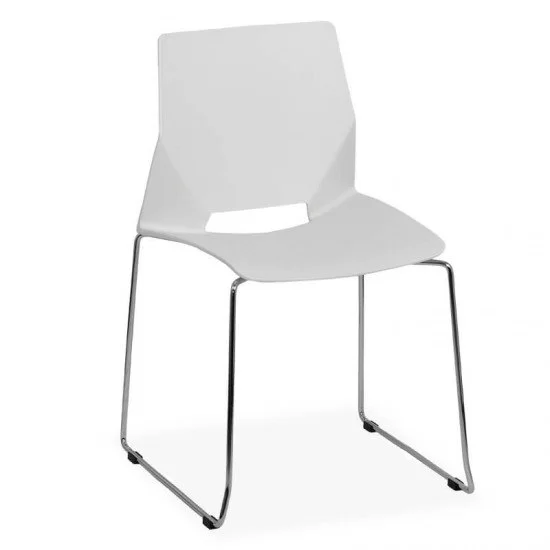 Scaun vizitatori HRC 627 alb Scaun vizitatori HRC 627 alb
