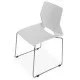 Scaun vizitatori HRC 627 alb