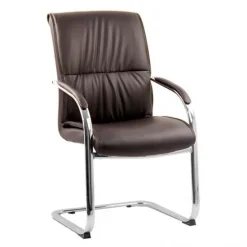 Scaun vizitatori OFF 8116 maro