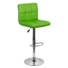 Scaune de bar modern rotativ ABS 191 verde Scaune de bar modern rotativ ABS 191 verde