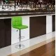 Scaune de bar modern rotativ ABS 191 verde
