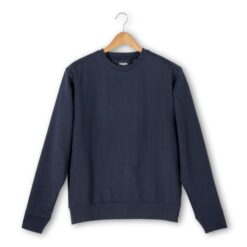 Crewneck sweatshirt 100% recycled fabric
